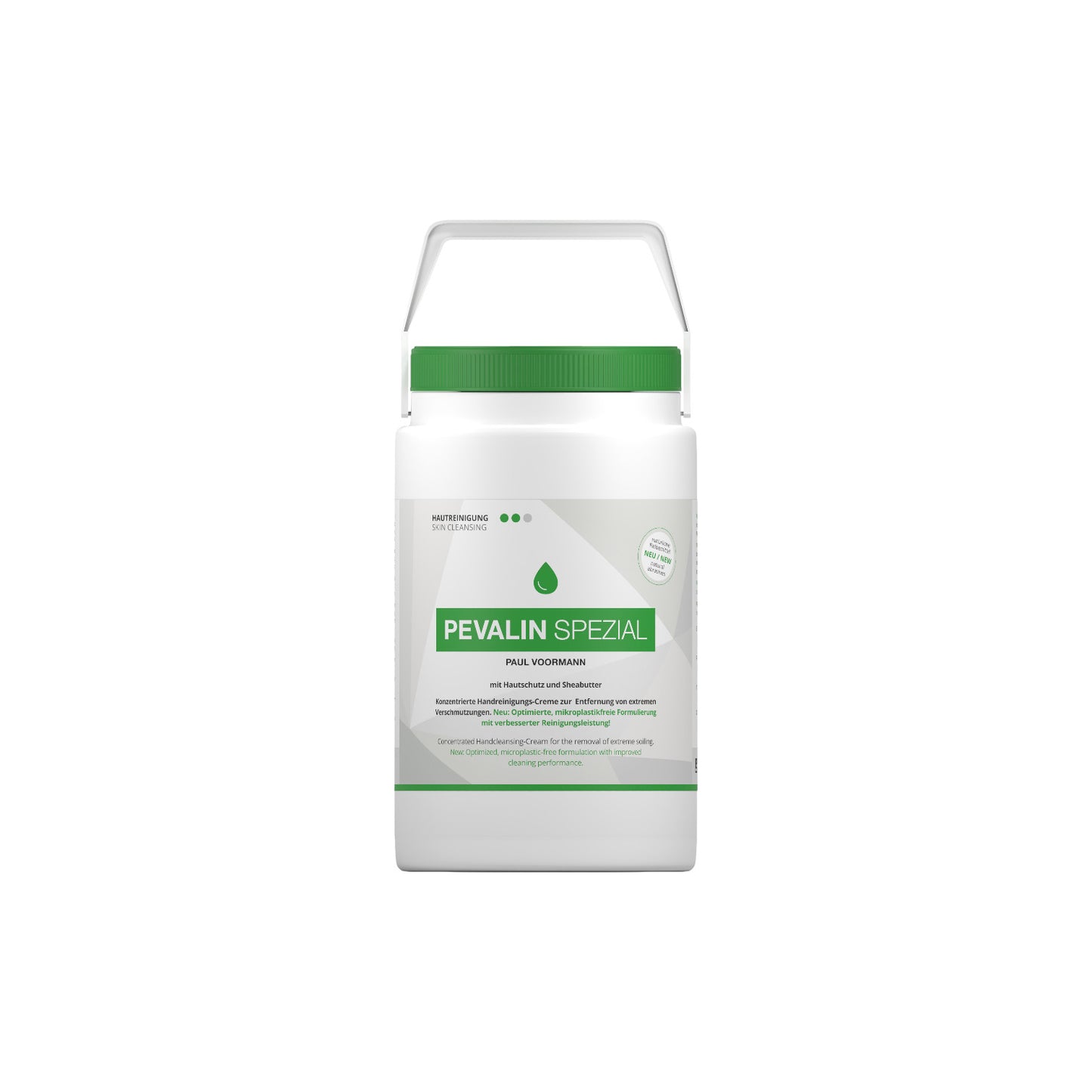Pevalin Spezial - Concentrated hand cleaning cream with natural abrasives from corn cob and walnut shell flour - with intensive effect, can