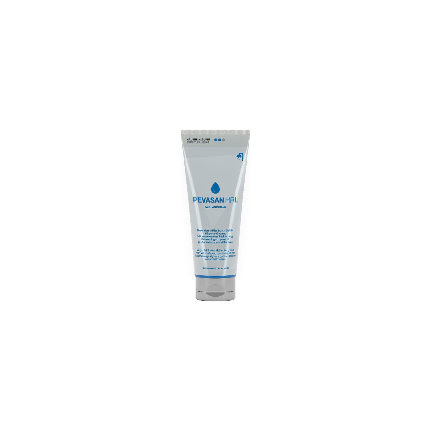 Pevasan HRL Hautreinigung & Waschraumhygiene Tube 250ml | leichte Verschmutzung Hochwertige, besonders milde Hautreinigungs-Lotion