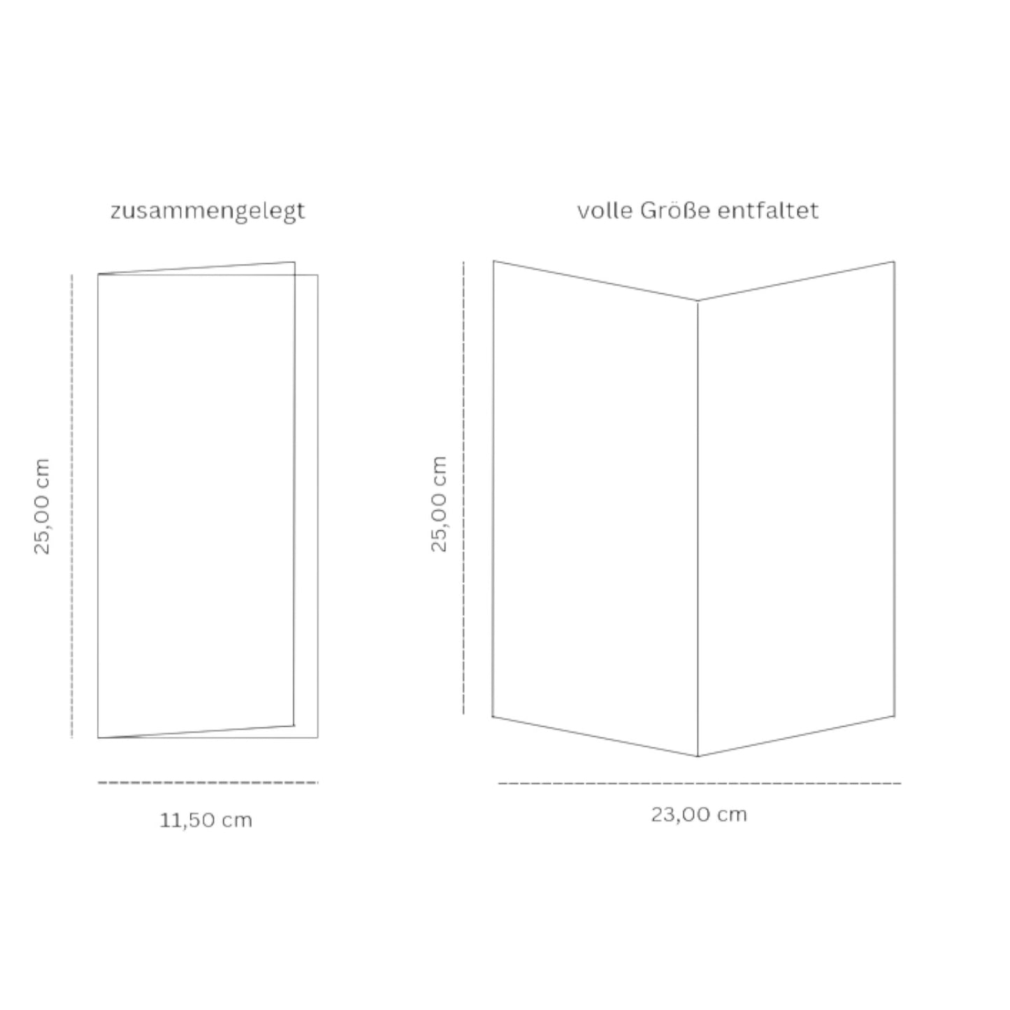 Falthandtücher, V-Falz, 2-lagig, 25,00 x 23,00 cm, 4000 Blatt, Recycling, FSC Recycled 100%, NC-COC-029450