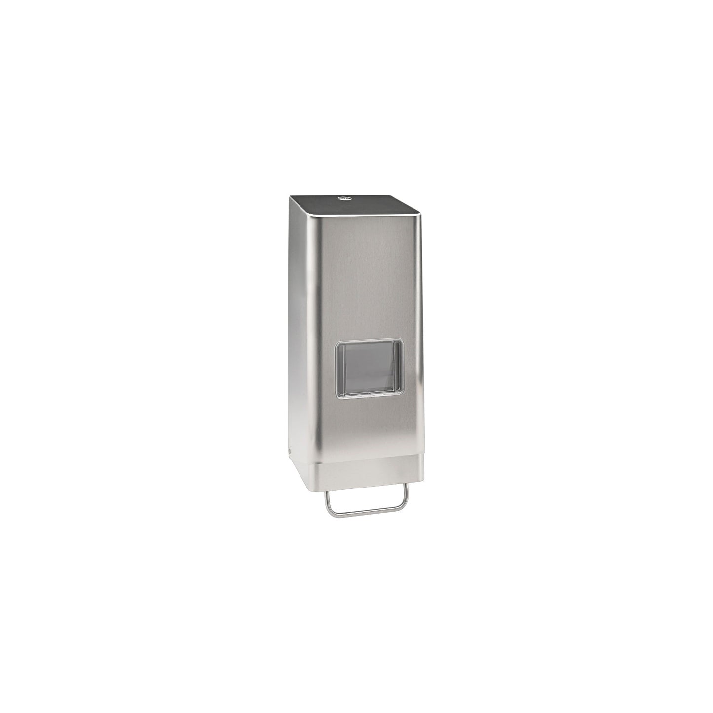 PEVAMAT SF4 - stainless steel dispenser for 4 l soft drinks bottles, lockable, matt brushed