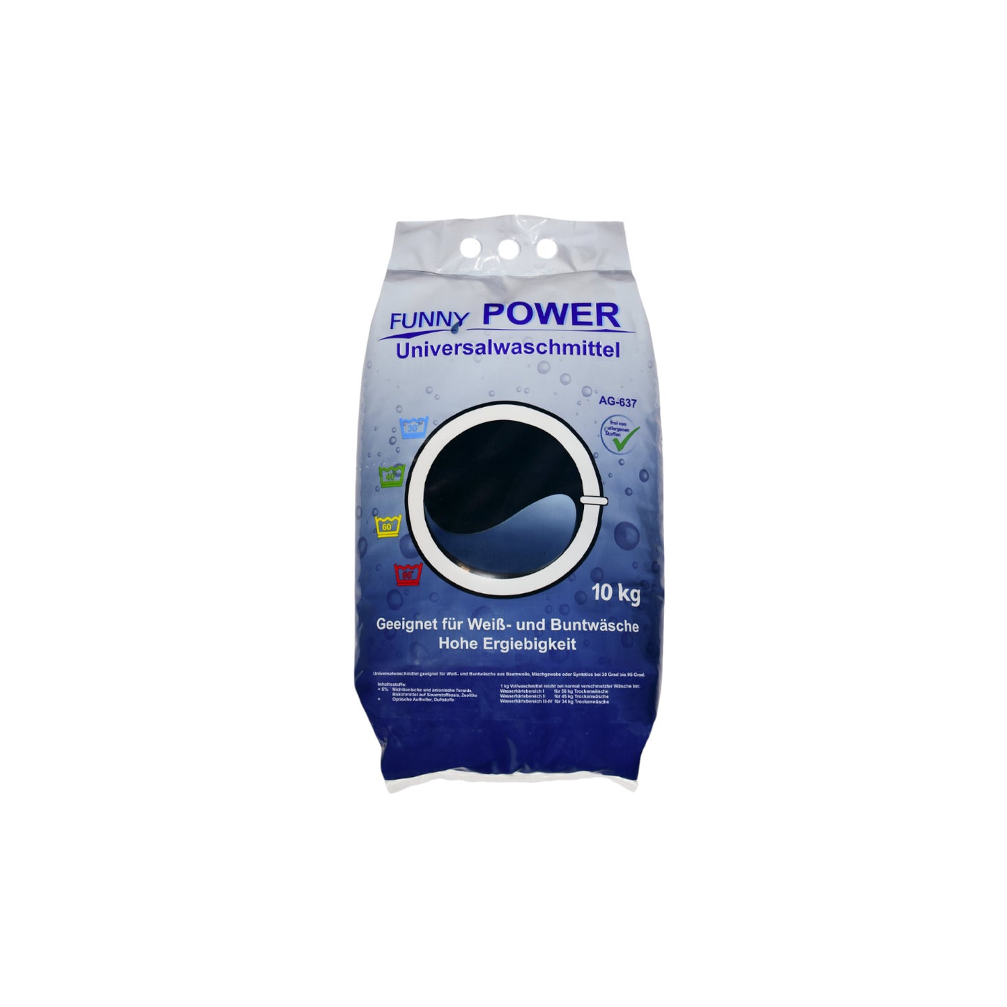 POWER universal detergent 30/60/95 °C