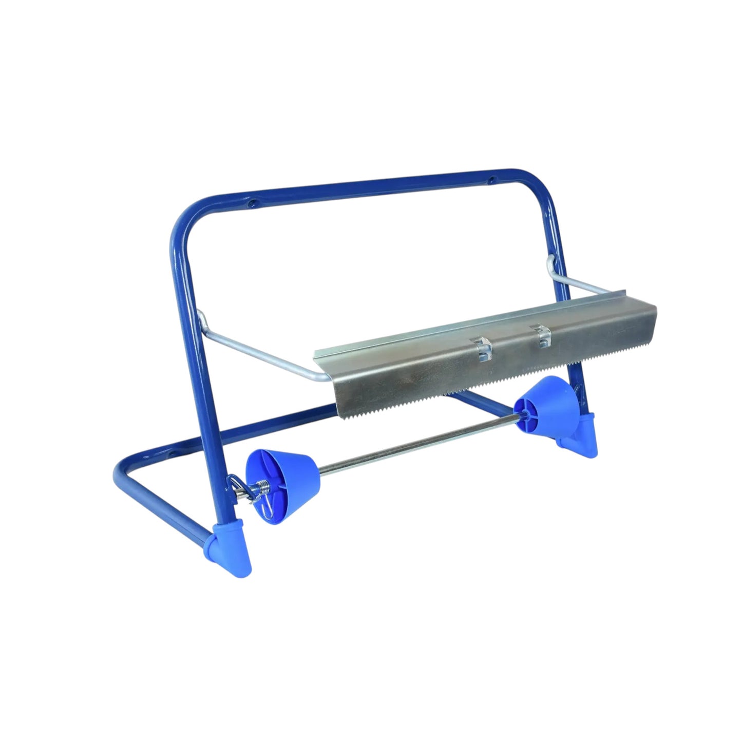 Cleaning roll dispenser, wall mount, metal, for rolls up to 405 mm