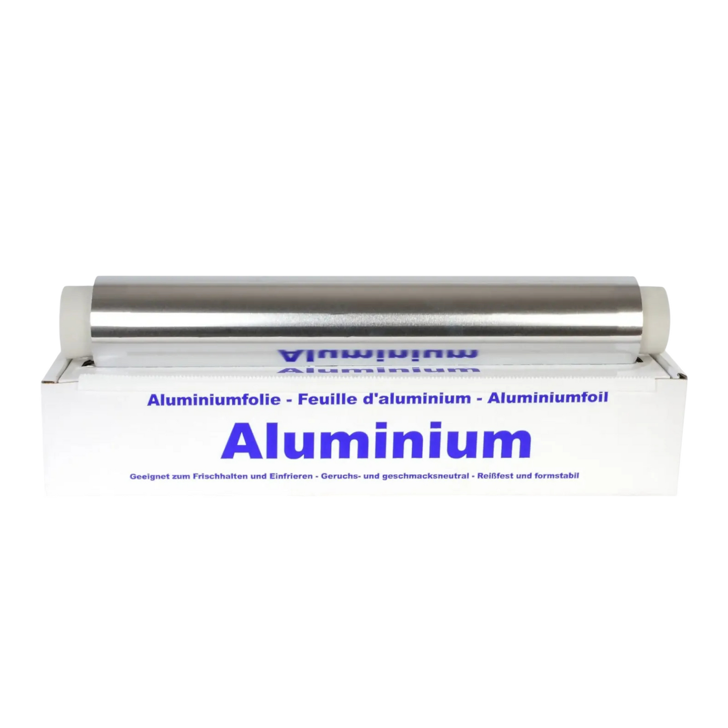 Aluminiumfolie 44 cm, Typ 150, Cutterbox, 6 Boxen