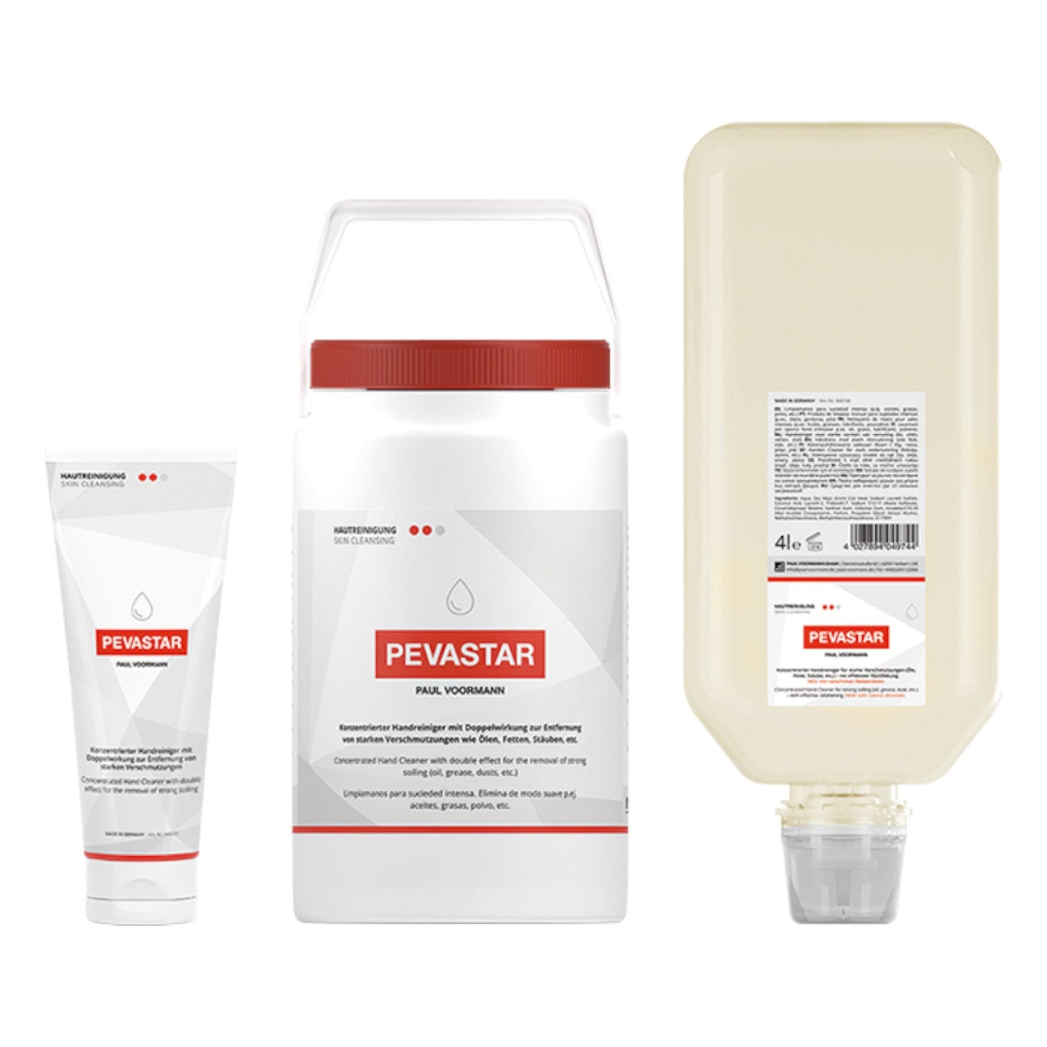 PEVASTAR Konzentrierter Handreiniger mit Doppelwirkung