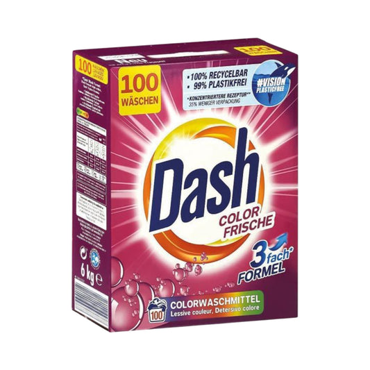 Dash Waschpulver Color Frische 100WL 6kg