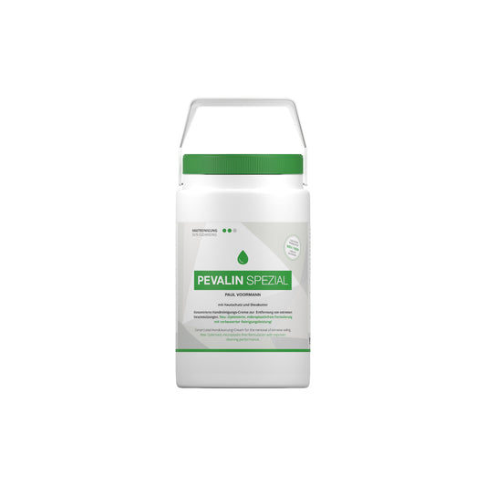 Pevalin Spezial - Concentrated hand cleaning cream with natural abrasives from corn cob and walnut shell flour - with intensive effect, can