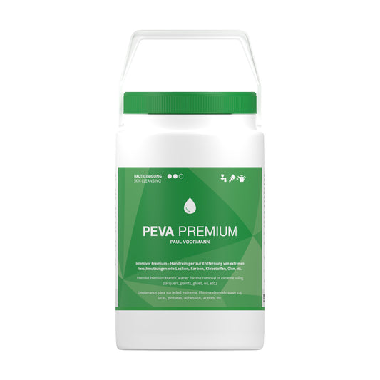 Peva Premium - Premium hand cleaner with natural abrasives made from walnut shell flour - with particularly intensive effect, can