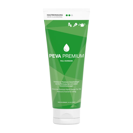 Peva Premium - Premium hand cleaner with natural abrasives made from walnut shell flour - with particularly intensive effect, tube