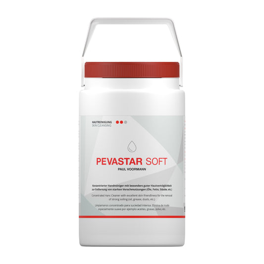 Pevastar SOFT - Concentrated hand cleaner with Pevastar SOFT - Concentrated hand cleaner with natural abrasives from walnut shell flour - suitable for sensitive skin, tube