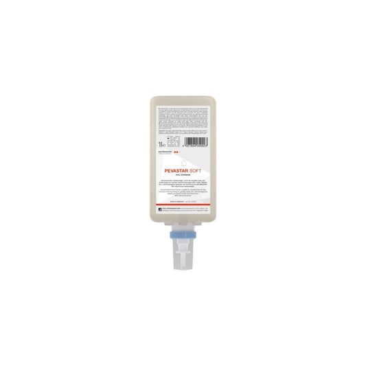 Pevastar SOFT - Concentrated hand cleaner with natural abrasives made from walnut shell flour - suitable for sensitive skin, soft bottle