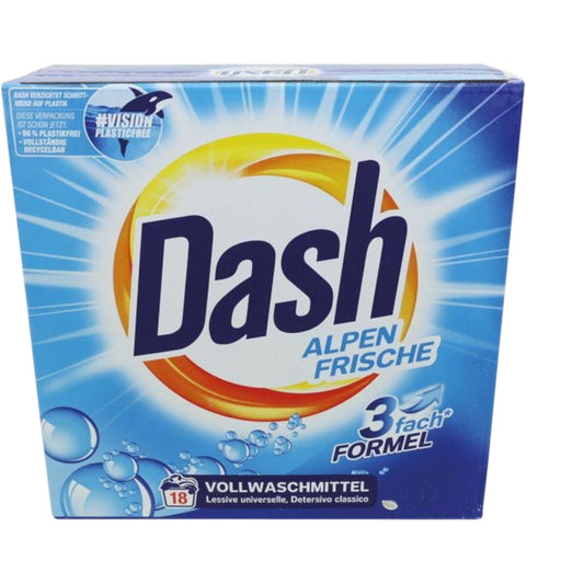 Dash Alpen Frische Vollwaschmittel 18WL 1,17kg