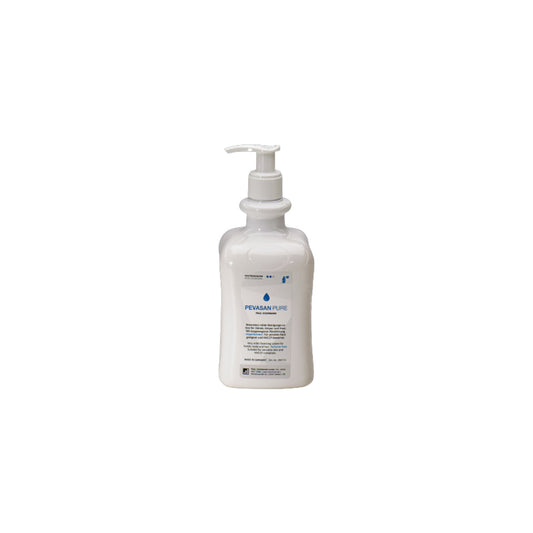 Pevasan PURE Skin Cleansing &amp; Washroom Hygiene Dispenser Bottle 500ml Light Soiling High-quality, especially mild skin cleansing lotion – unscented