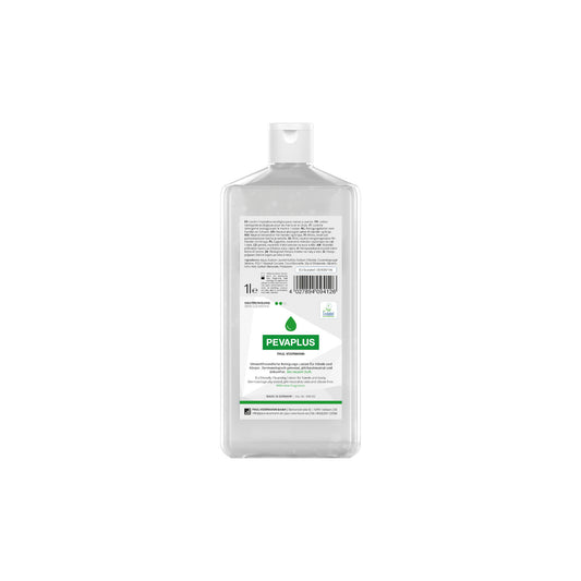 Pevaplus Skin Cleansing &amp; Washroom Hygiene Bottle 1L | Light Soiling Environmentally friendly, mild skin cleansing lotion