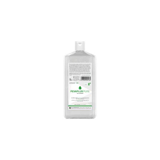 Pevaplus PURE Hautreinigung & Waschraumhygiene Flasche 1L | leichte Verschmutzung  Umweltfreundliche, milde Hautreinigungs-Lotion – unparfümiert