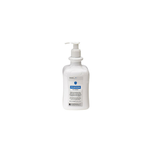 Pevaperm Skin Protection Dispenser Bottle 500ml For protection against aqueous and non-aqueous working materials