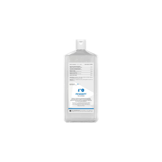 Pevasept Skin Protection Bottle 1L As a liquid hygienic hand disinfectant – unscented