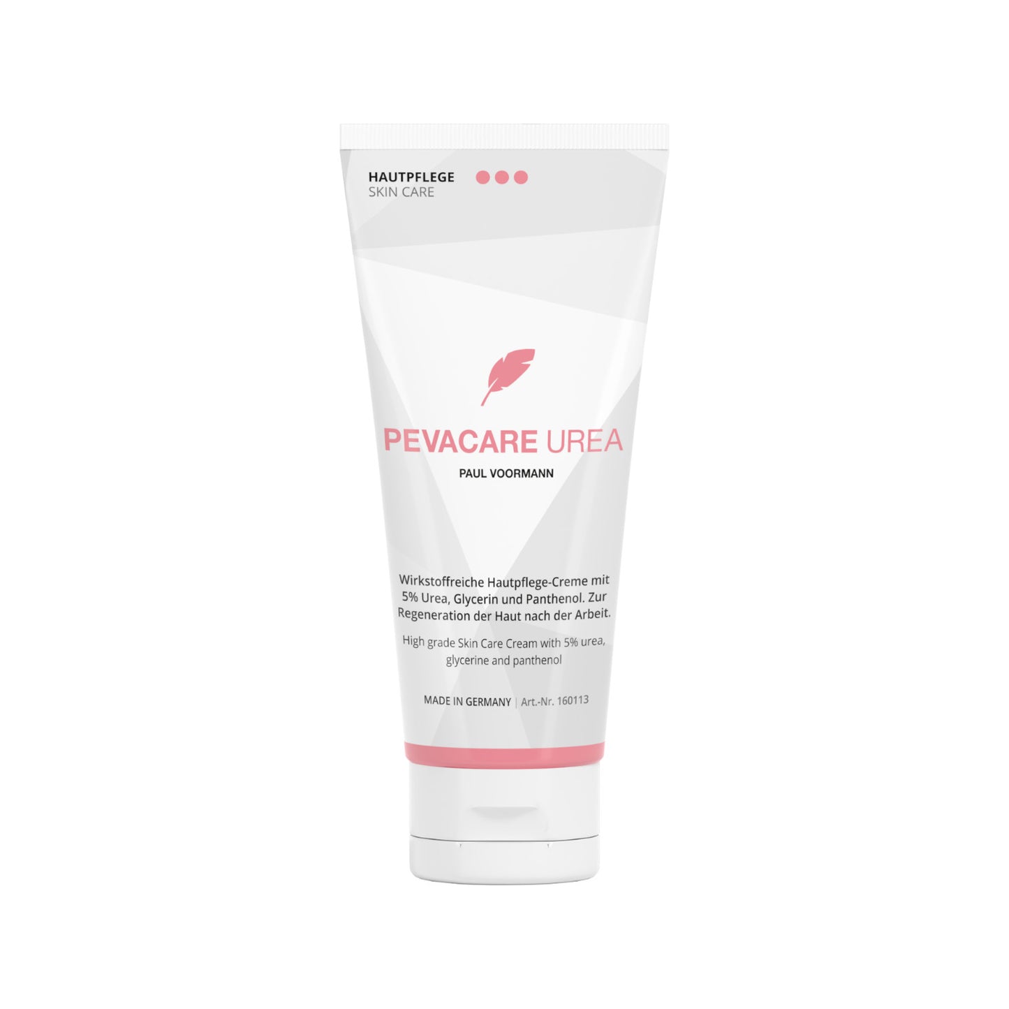 Pevacare Urea Hautpflege - Wirkstoffreiche, hochwertige Hautpflege-Creme mit 5% Urea Tube 100ml