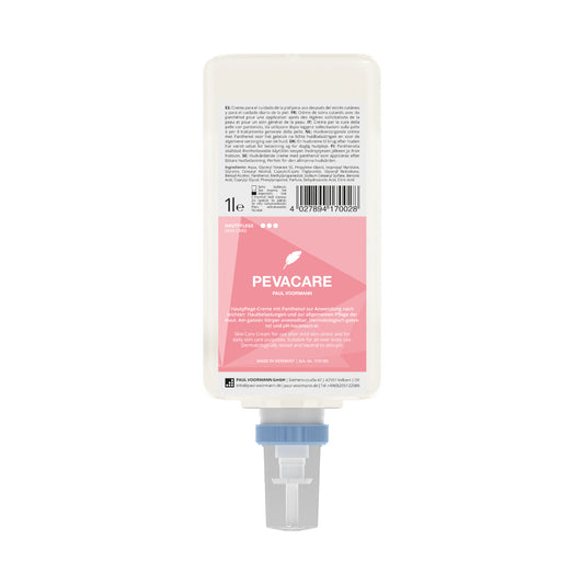 Pevacare Hautpflege-Creme mit Panthenol Clean&Care Flasche 1L