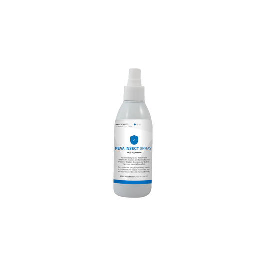 PEVA INSECT SPRAY skin protection spray bottle 200ml The skin protection spray to ward off biting insects (e.g. domestic and tropical mosquitoes, horseflies) and ticks.