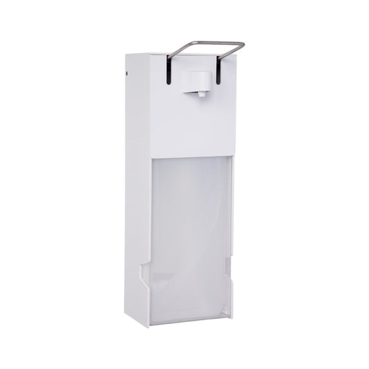 Plastic dispenser for 2.5 l bottle, with transparent cover