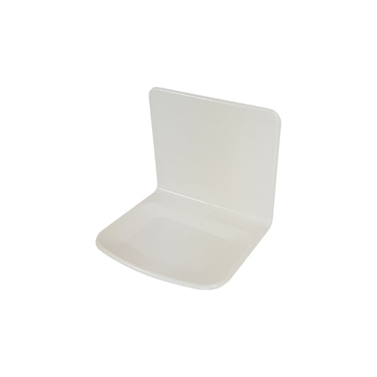 Plastic drip tray with adhesive pad on the back for soft bottle and Care&amp;Clean dispenser systems