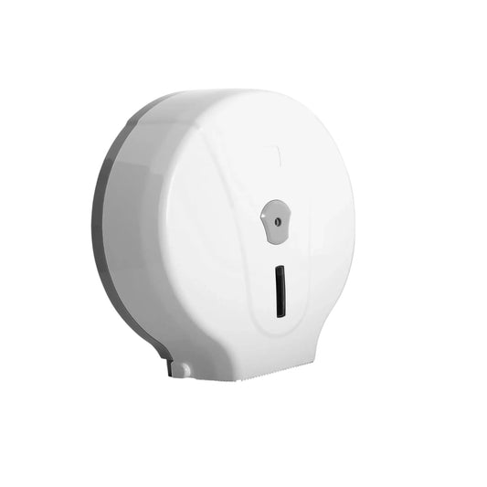 Toilettenpapierspender für Jumborollen bis 25 cm, weiß