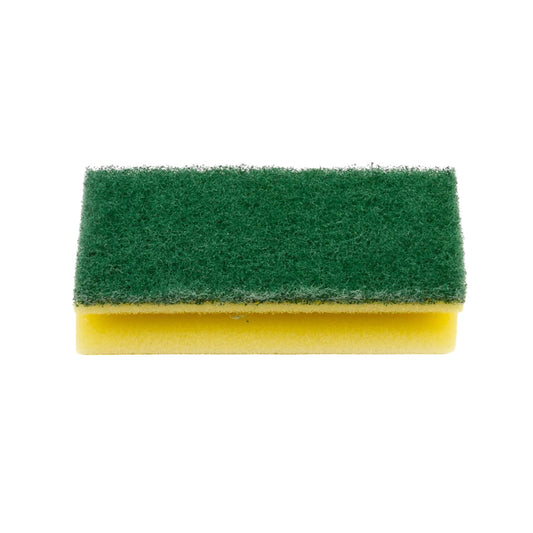 Grip sponge, yellow/green, 15 x 6.8 x 4.5 cm, 10 pieces