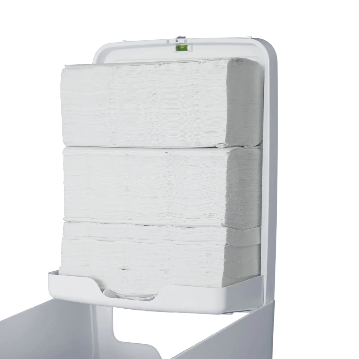 Handtuchpapierspender, Maxi, für V-Falz, weiß matt