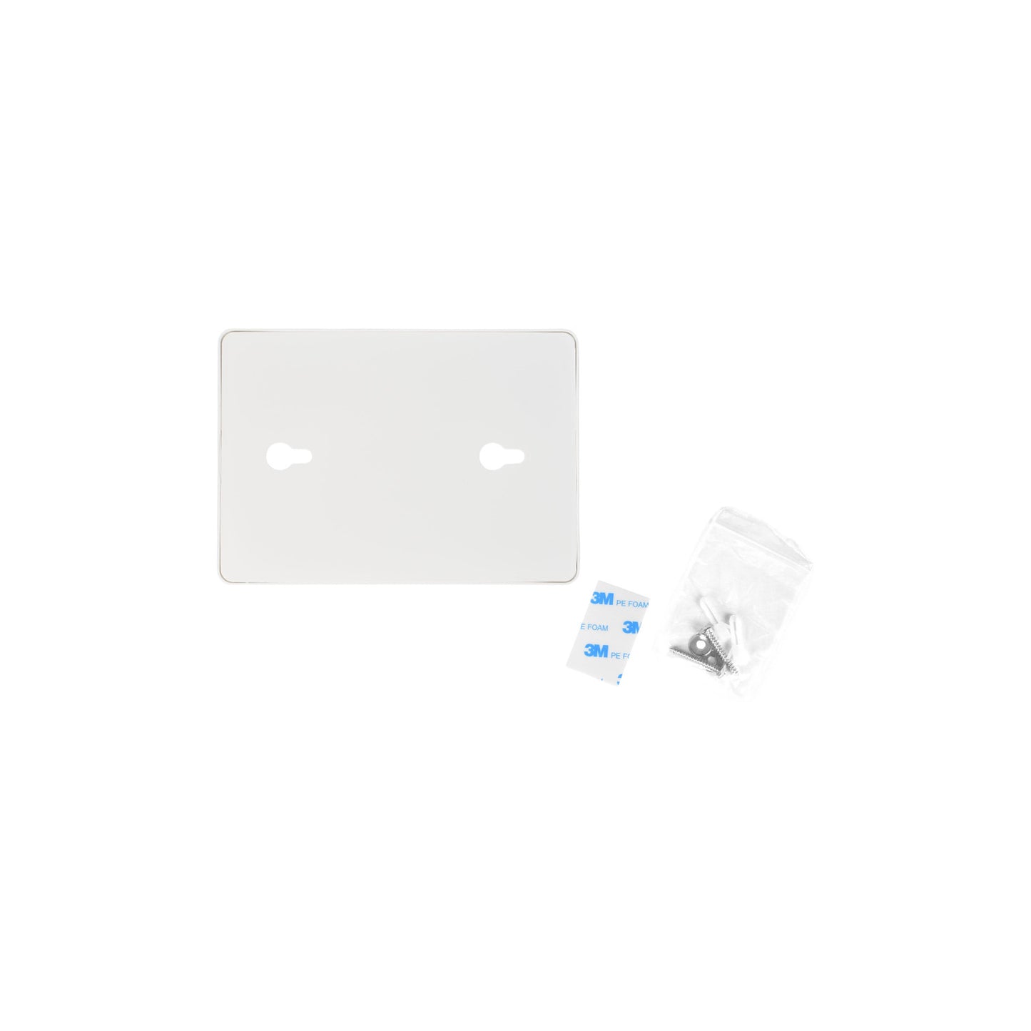 Dispenser for hygiene bags, stainless steel, 89x128x31 mm