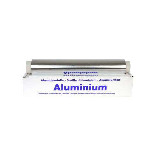 Aluminiumfolie 29 cm, Typ 150, Cutterbox, 6 Boxen