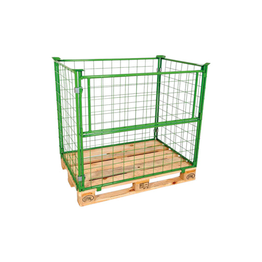 Gitteraufsatzrahmen 1200, 100x100 Drahtmaschung, grün