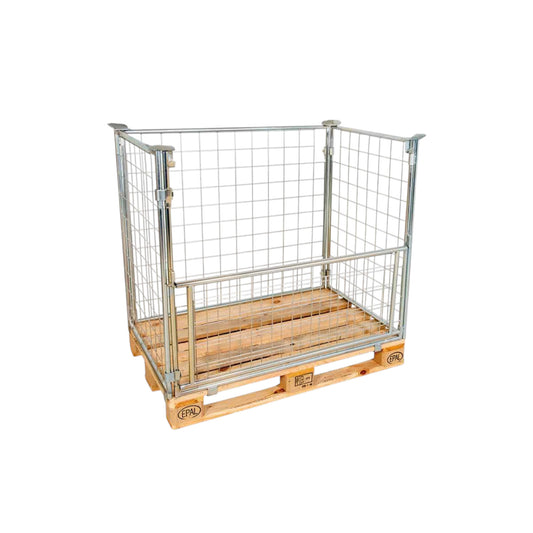 Gitteraufsatzrahmen 1200, 100x100 Drahtmaschung, Cr 3