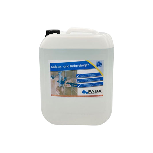 Abflussfrei, hochwirksamer Rohrreiniger 10L im Kanister