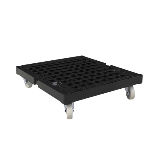 Rollplatte "BASICline", KU RC schwarz, 724 x 815 mm, ø 108 PP