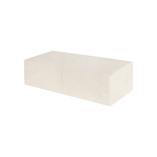 Servietten, 1/4 Falz, 2-lagig, 1 Blatt, 32,5 x 32,5 cm, 1000 Blatt, Zellulose