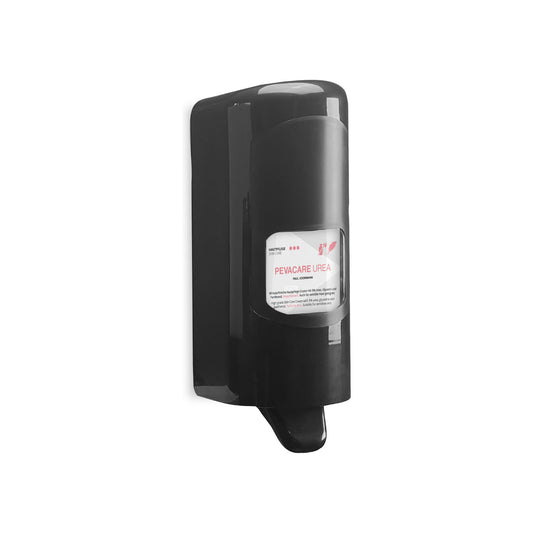 PEVA TWO - Plastic dispenser for 1 l and 2 l soft bottles, black